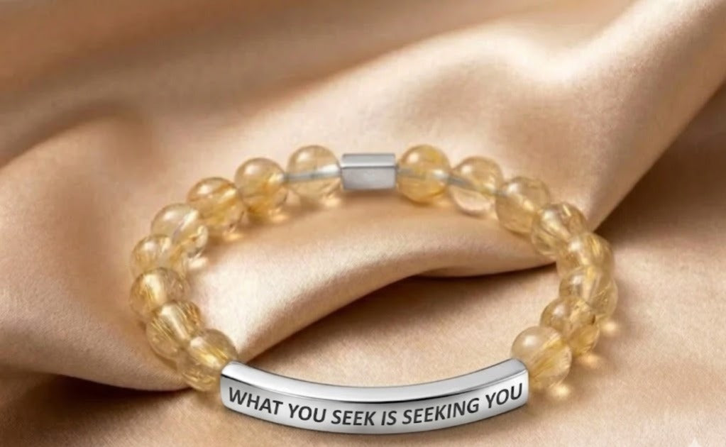 WHAT YOU SEEK IS SEEKING YOU