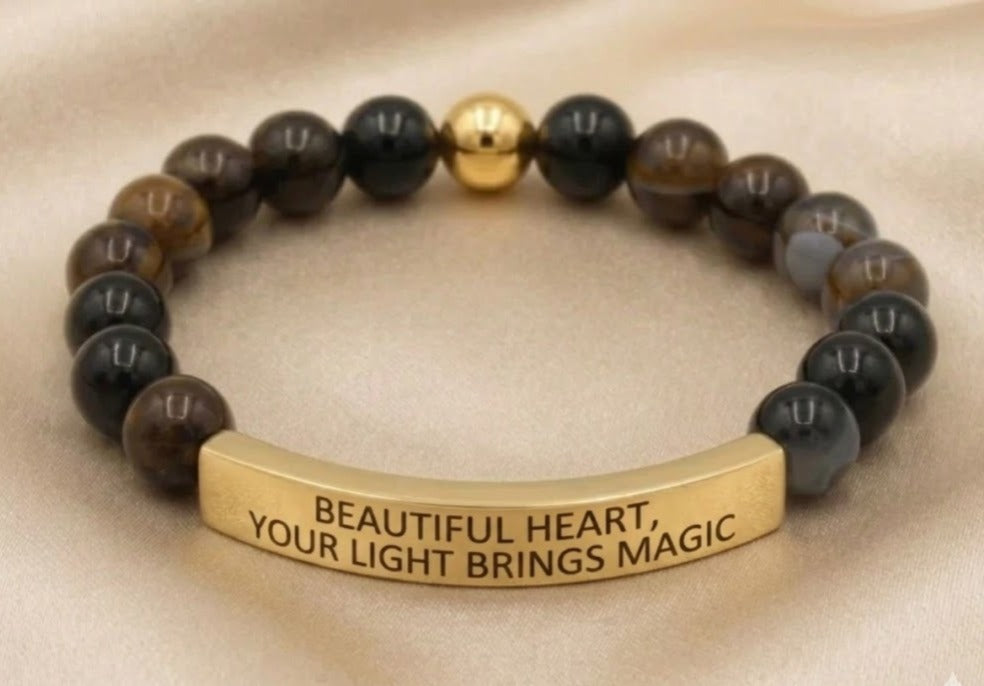 BEAUTIFUL HEART, YOUR LIGHT BRINGS MAGIC