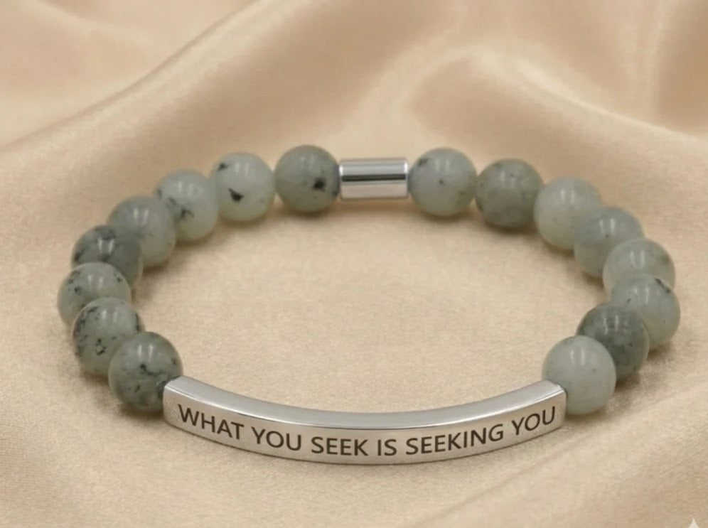 WHAT YOU SEEK IS SEEKING YOU
