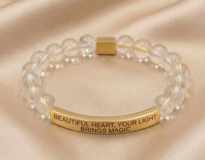 BEAUTIFUL HEART, YOUR LIGHT BRINGS MAGIC