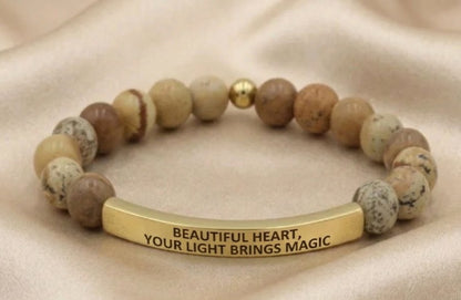BEAUTIFUL HEART, YOUR LIGHT BRINGS MAGIC